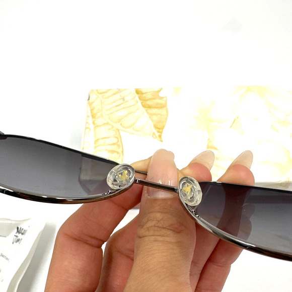 Maui Jim Water Front Sunglasses Grey Metal Unisex - Picture 7 of 12